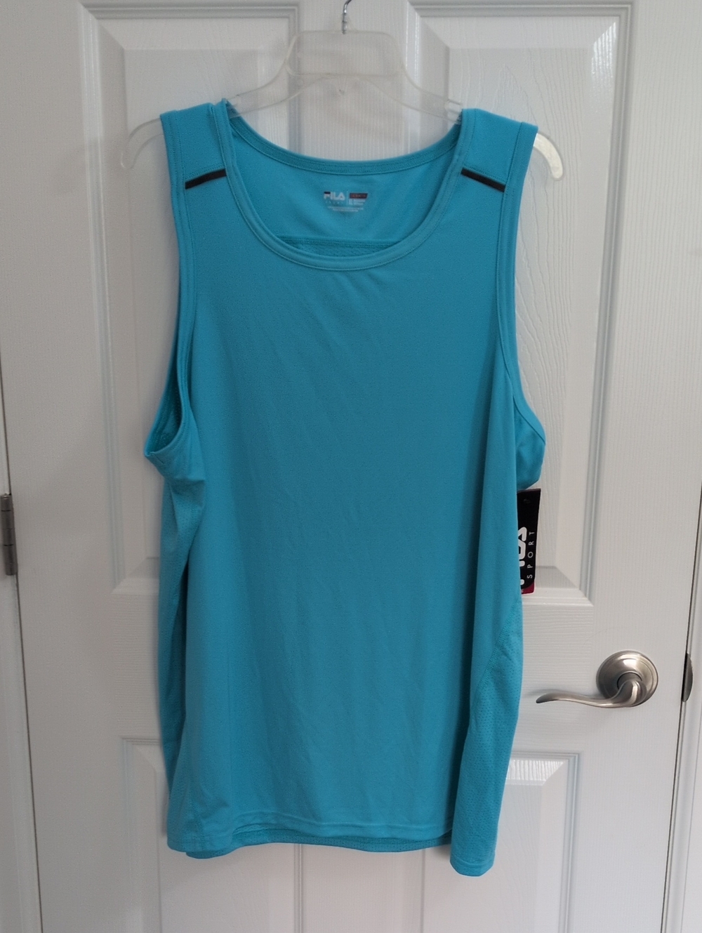 NWT Men's Fila Live In Motion Active Tank - Bright Blue - XL